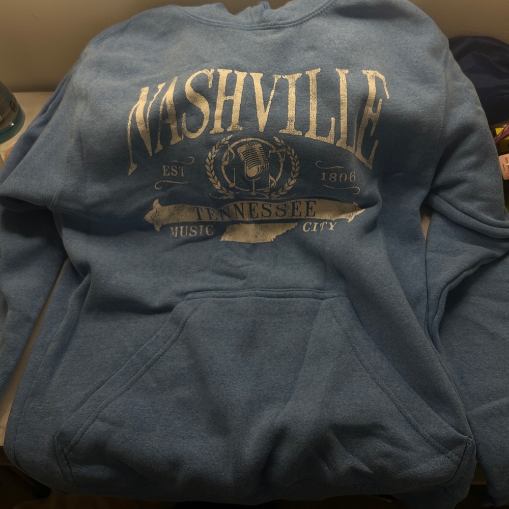 Blue Nashville Hoodie